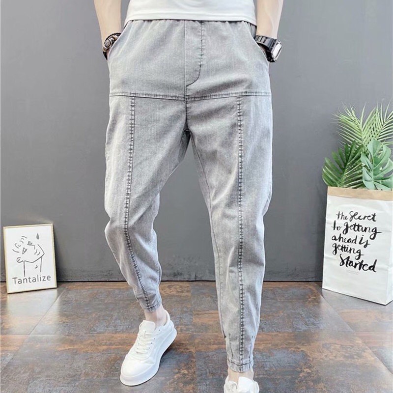 CELANA JEANS JOGGER SPORT IMPORT PRIA KOREA ORIGINAL RA13