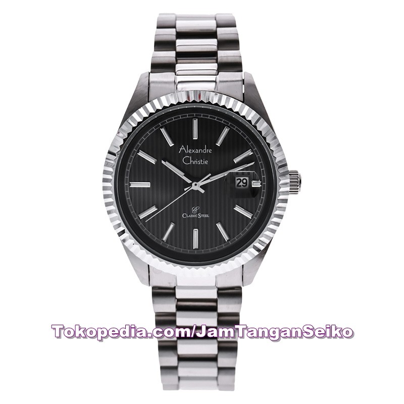 Jam Tangan Wanita Alexandre Christie AC 5004 LD BSSBA Classic Stainles