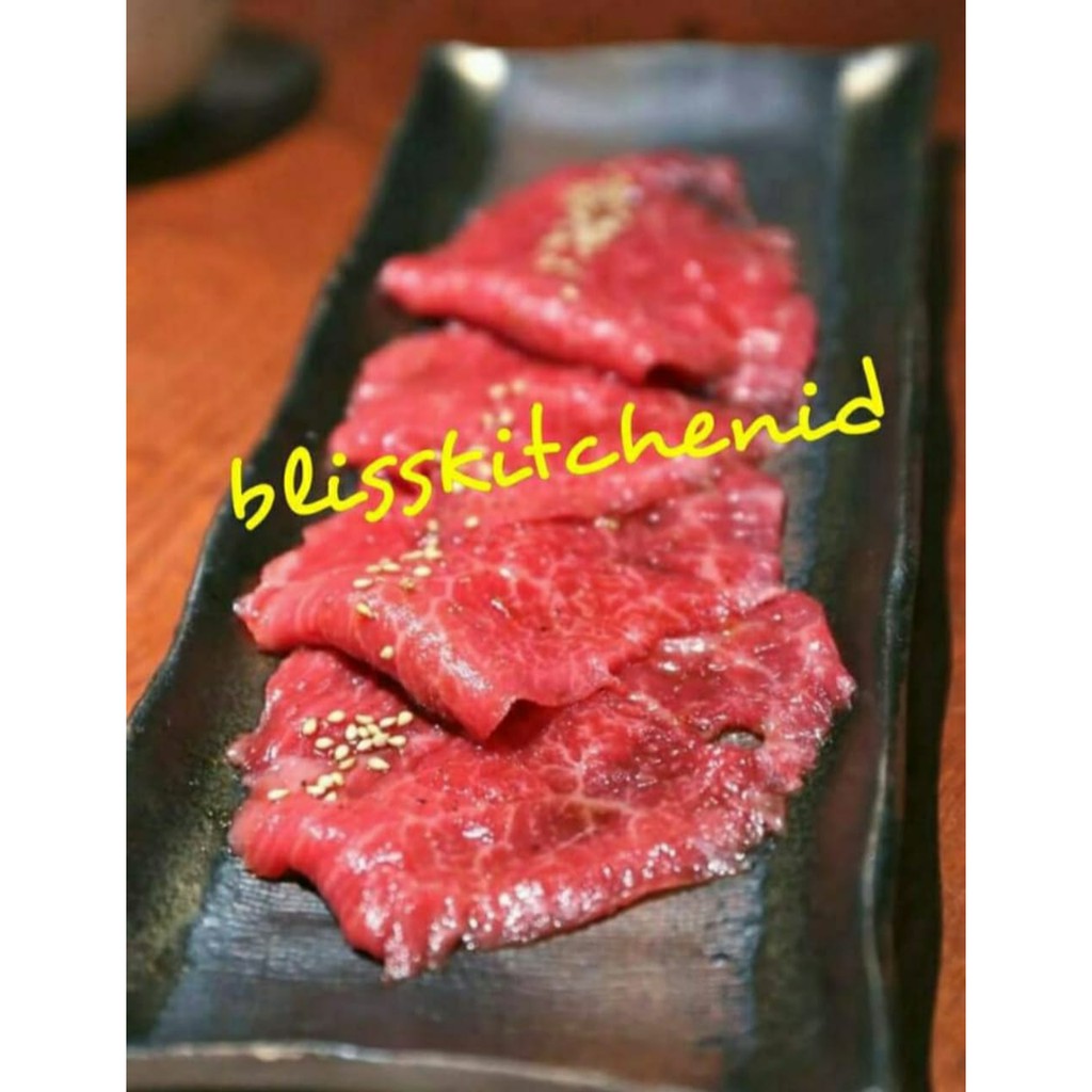 Jual Daging Sapi Aus Sliced Beef / Sukiyaki / Yakiniku / Shabu-shabu