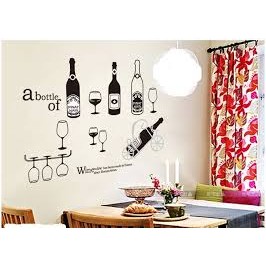 Jm7211 Coffie Milk Tea Shop Wallsticker Wall Stiker 60x90