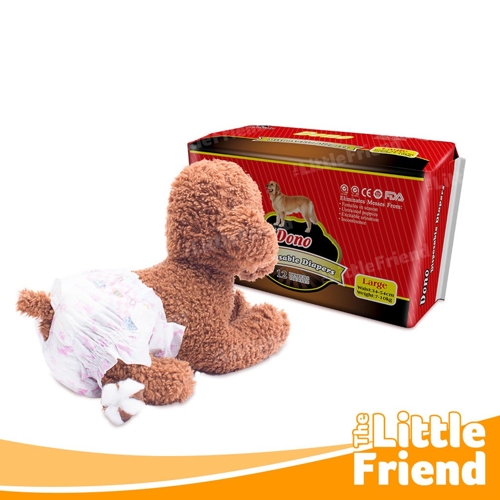 Popok Celana Diapers Loop Mens Anjing Kucing Betina DONO PACK