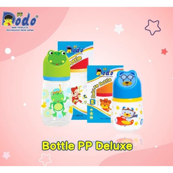 Dodo Botol Susu WIDE NECK  PP Deluxe/ with Handle