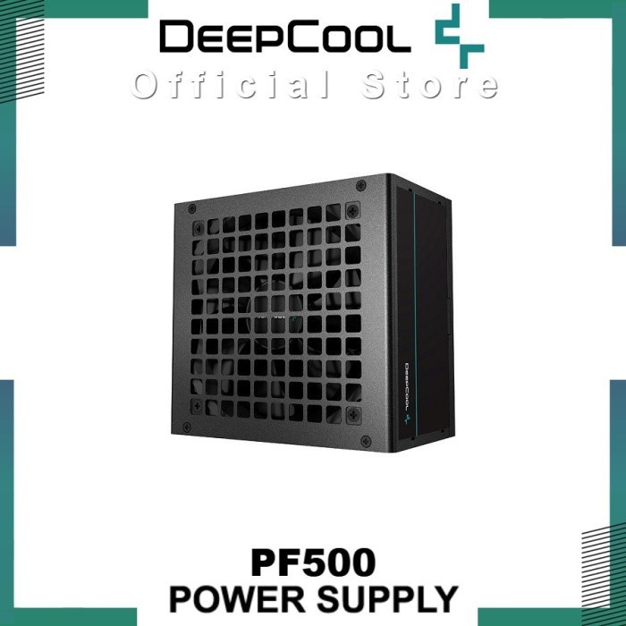PSU DeepCool PF500 500Watt 80+ White All Flat Cable Power Supply