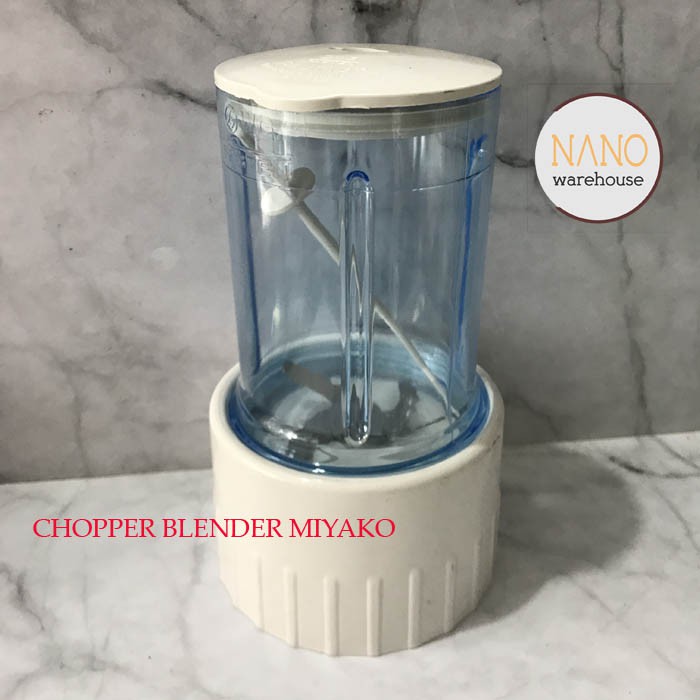 Chopper Pisau Gilingan Gelas Bumbu Cabe Blender Miyako