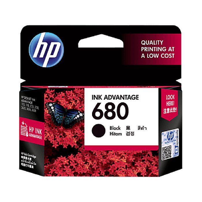 Tinta Printer HP Original 680 Black &amp; Colour