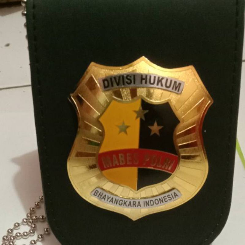 Lencana mabes polri / Kalung KTA/Divisi Hukum/Bhayangkara