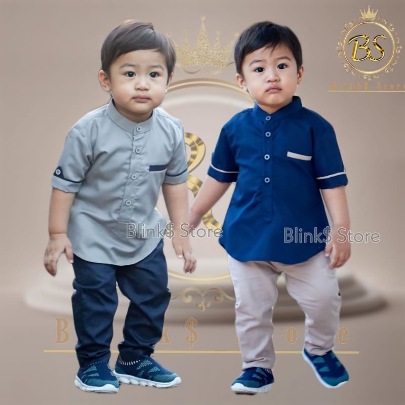 Setelan Koko Pakistan Kurta Anak Bayi Usia 1-6 thn ( TERBARU BISA COD )