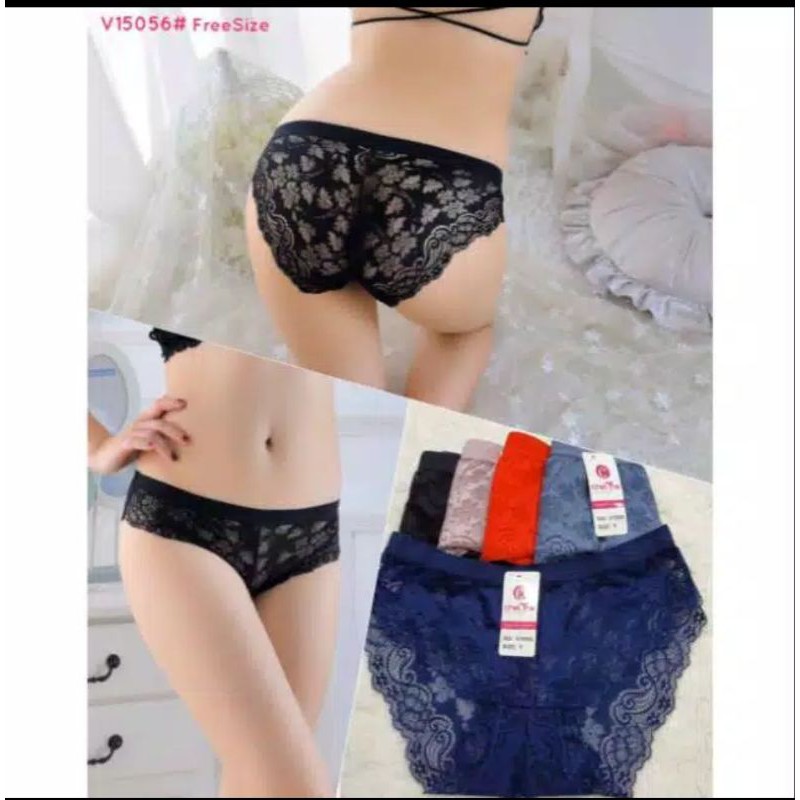 Celana Dalam Wanita Dewasa Chelyne 15056 CD Renda