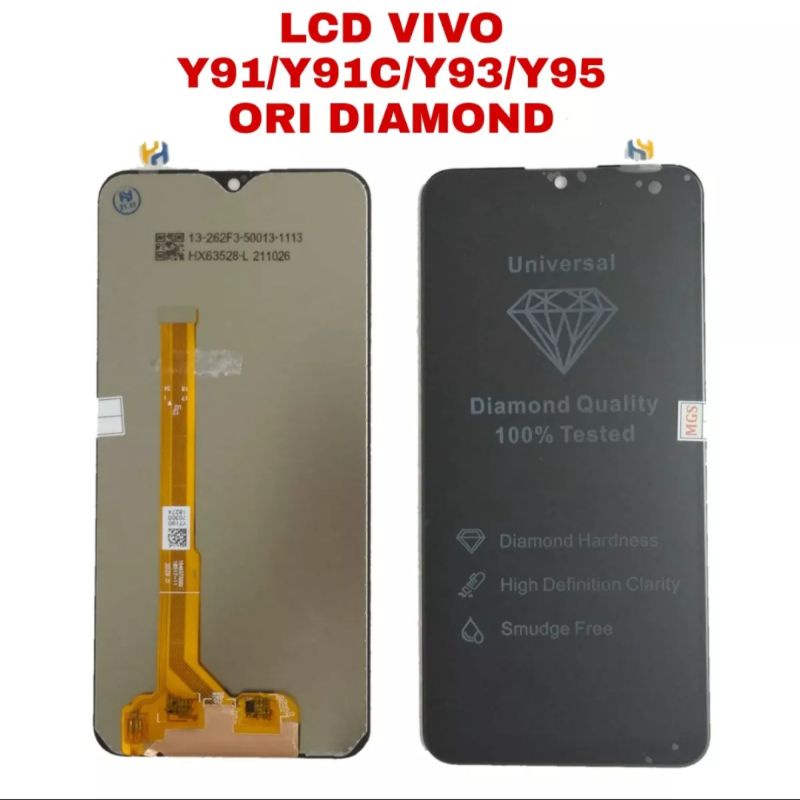 LCD TOUCHSCREEN VIVO Y91 / Y91C / Y93 / Y95 FULLSET ORIGINAL DIAMOND