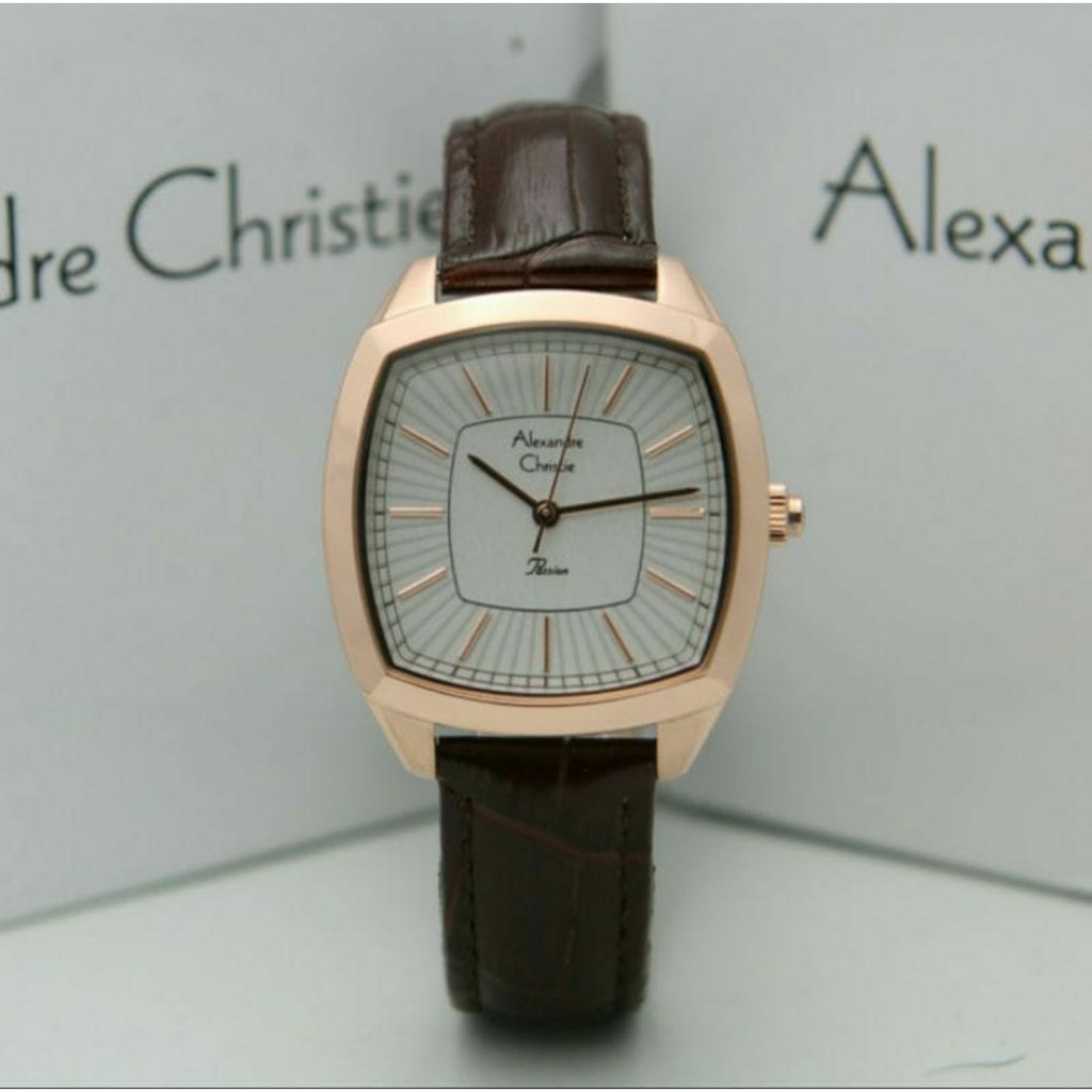 Alexandre Christie Ac 2884 Origonal Jam Tangan Wanita Kulit ac 2884 lAc 2987