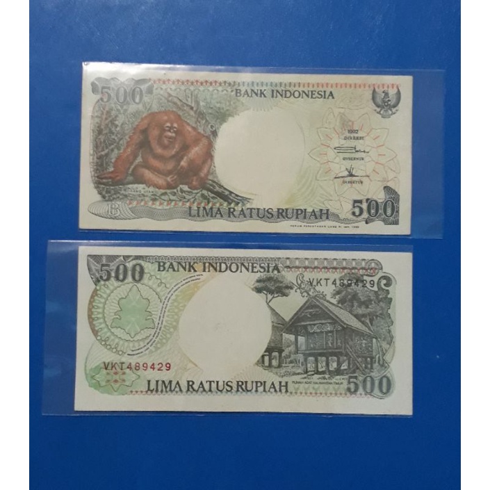 500 Rupiah Orang Utan 1992