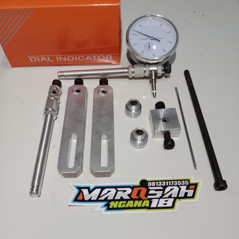 dial indikator set pangkon dial jarum penunjuk