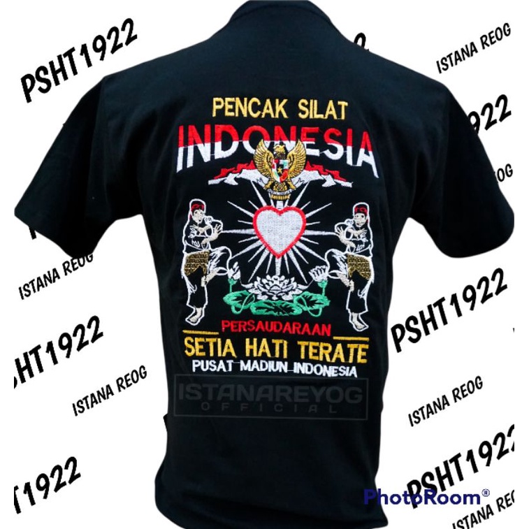 KAOS WARGA PSHT BORDIR 004/ JEMPER WARGA PSHT / SETIA HATI TERATE / SAKRAL WARGA PSHT/ KAOS WARGA PSHT / KAOS JEMPER SETUA HATI / KAOS TERATE