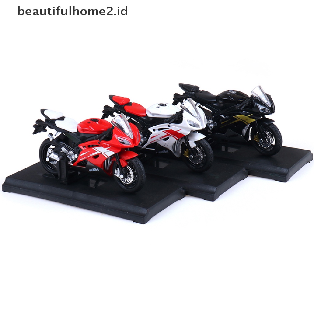 (Beautifulhome2) Buku Literatur Klasik Bahasa MandarinMiniatur Diecast Motor Yamaha Yzf-R6 Yzf R6 Skala 1: 18 Warna Biru Untuk Koleksi