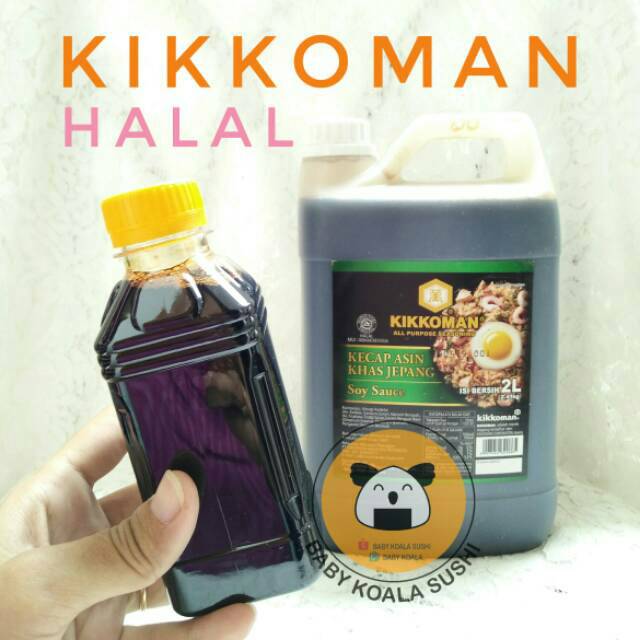 KIKKOMAN Shoyu Kecap Asin Jepang 250 ml Halal