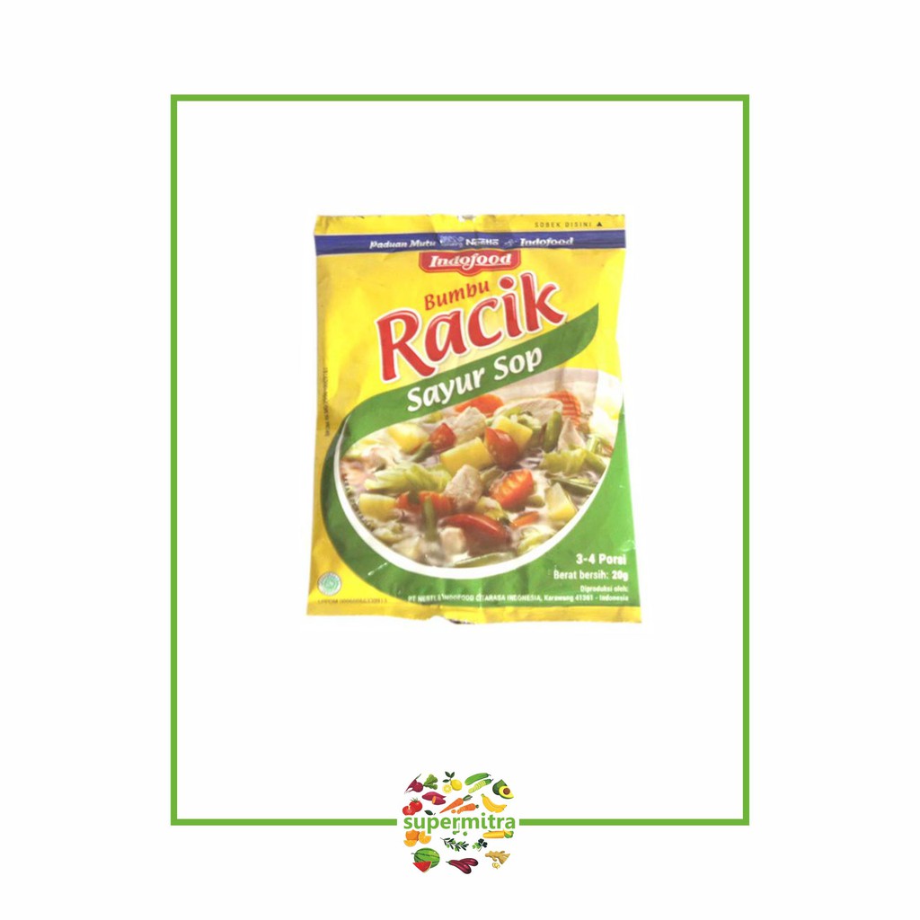 

Bumbu racik sayur sop ( 1 pcs )