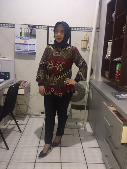 Atasan Batik Dolby Dolbi Dobby Doby Tenun Sutra Tulis Halus Katun Atbm Baron ,sarombit Atasan