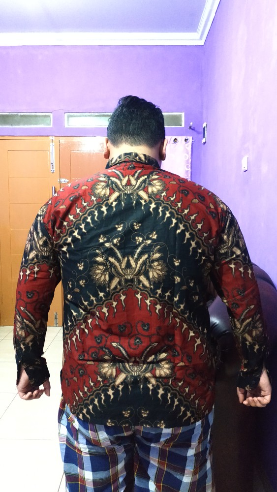 Batik Couple Ayah Dan Anak Laki Laki Modern