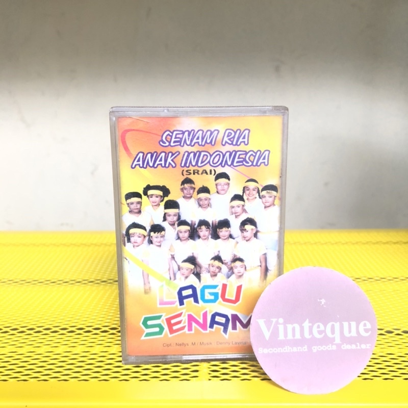 Jual Kaset Pita Lagu Senam Senam Ria Anak Indonesia Indonesia|Shopee ...