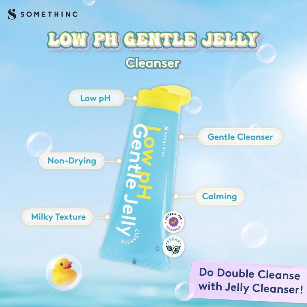 SOMETHINC Cleanser | Low pH Gentle Jelly Men Reset Micellar Water Alpha Cleansing Oil Balm Acnedot