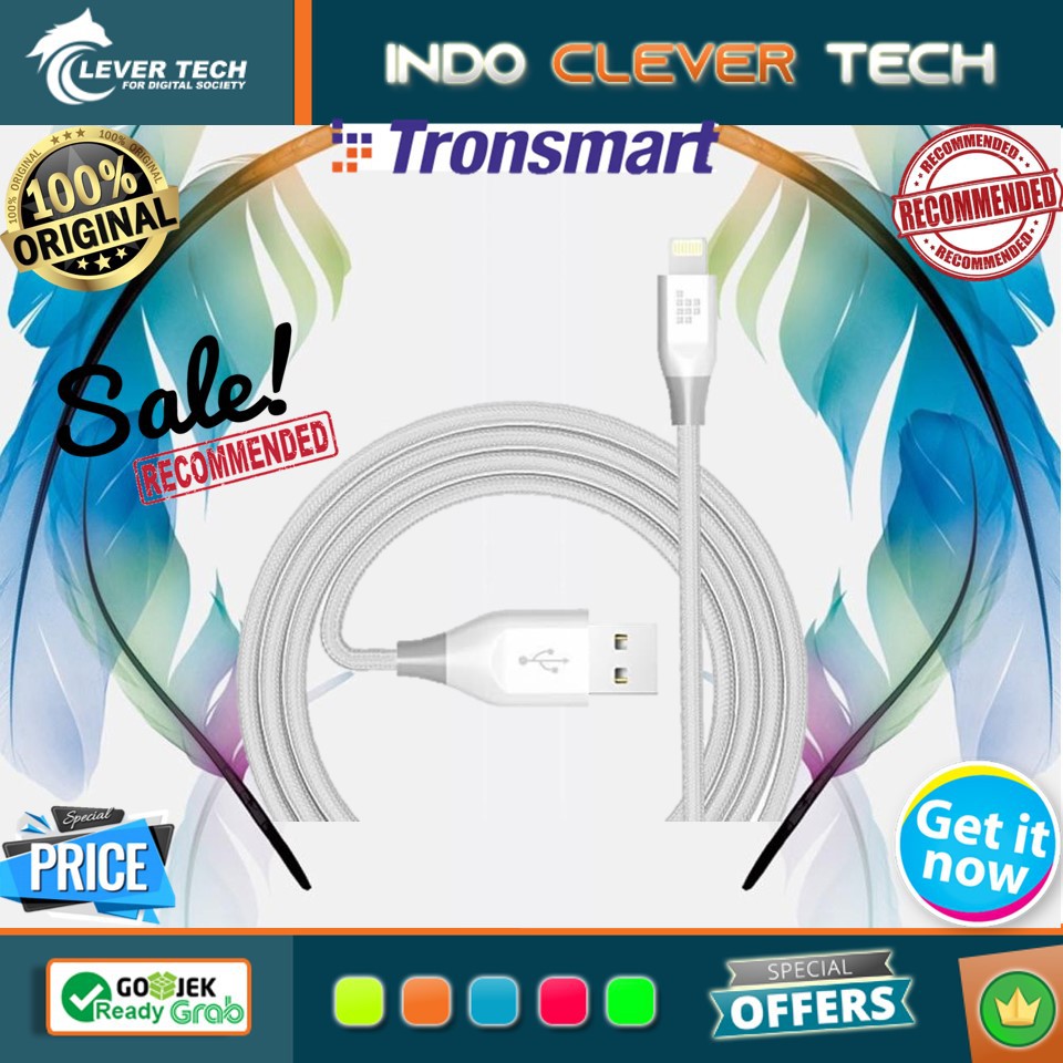 Tronsmart 19AWG Double Braided Lightning Cable 3M(10ft) [LTA08]