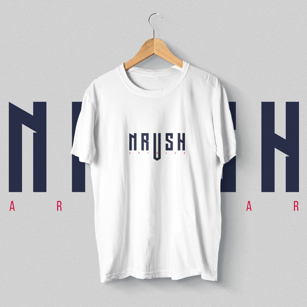 Nirvash Kaos Baju Distro Pria White Combad 24 S Fit Size M L XL Motif Nirvash Artwear 01