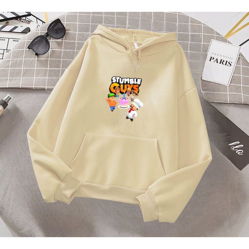 Sweater Hoodie Anak Stumble Guys ll Hoodie Anak Perempuan &amp; Laki-laki Stumble guys