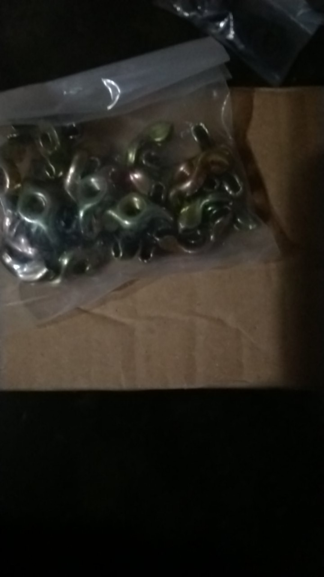 M5 Mur Kuping Wing Nut Kupu - Kupu Putih