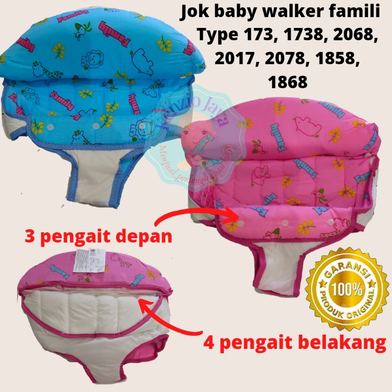 Jok busa baby waker family (original) type 1738,2068, 2017k
