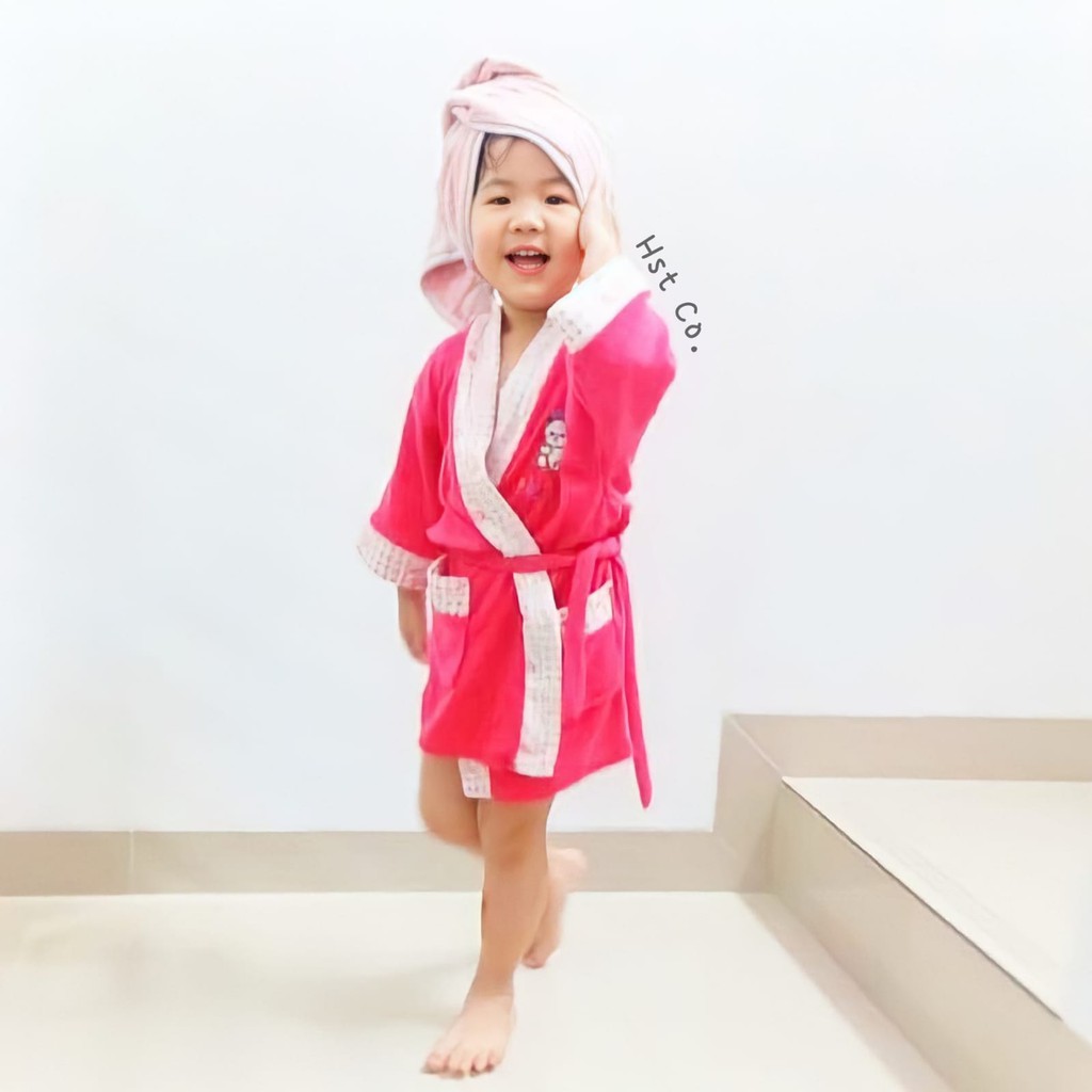 Kimono Handuk Anak IMUT (2-4 Tahun)