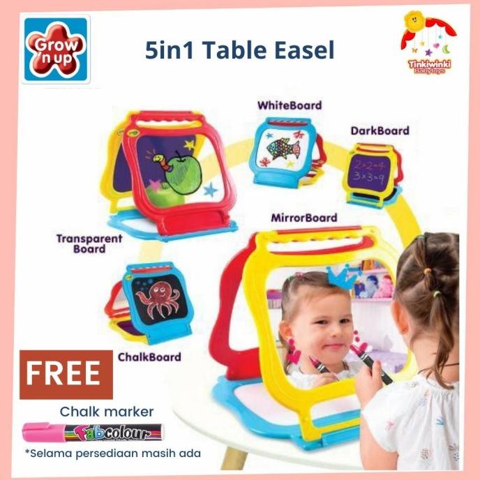 

Grow N Up 5in1 Tabletop Easel ---READY---