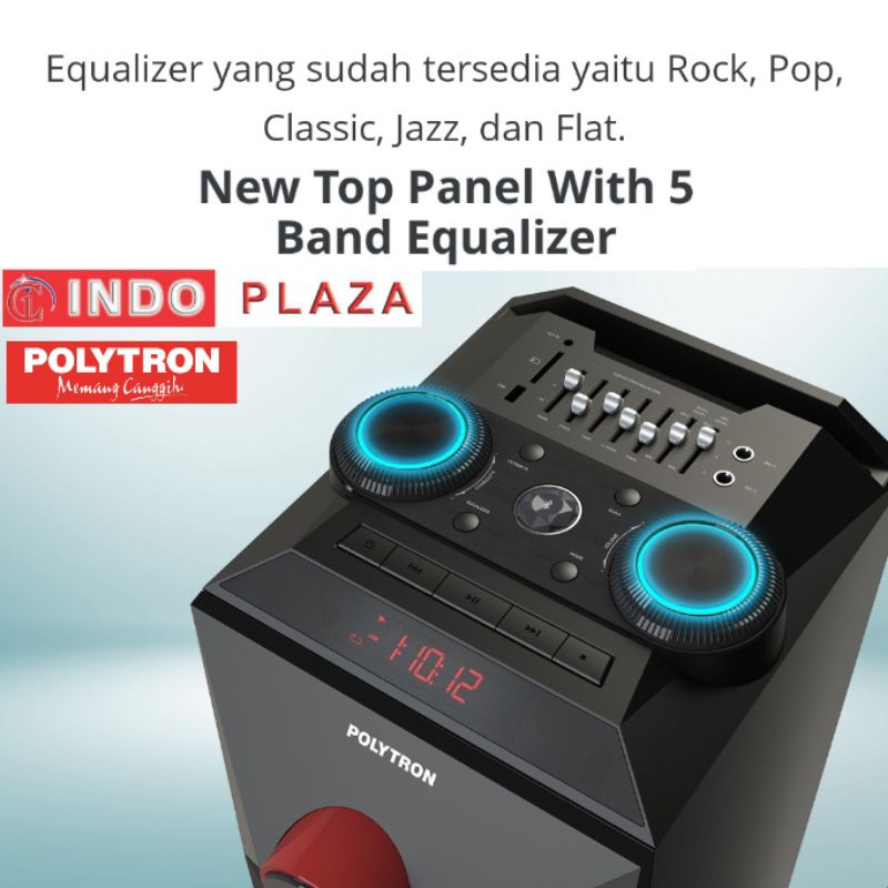 SPEAKER AKTIF BLUETOOTH POLYTRON PAS-8C28 (KHUSUS MEDAN)