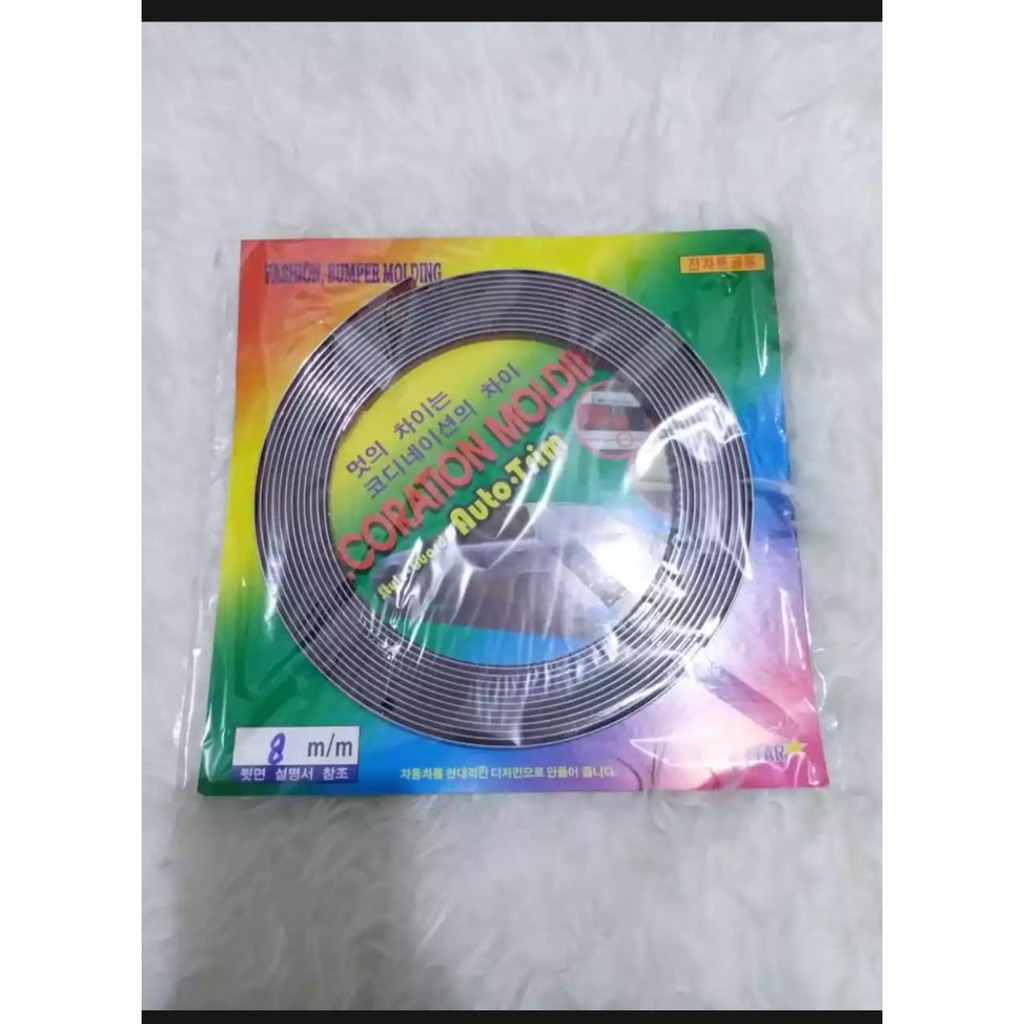 List Moulding Chrome 8 mm  Mobil Universal