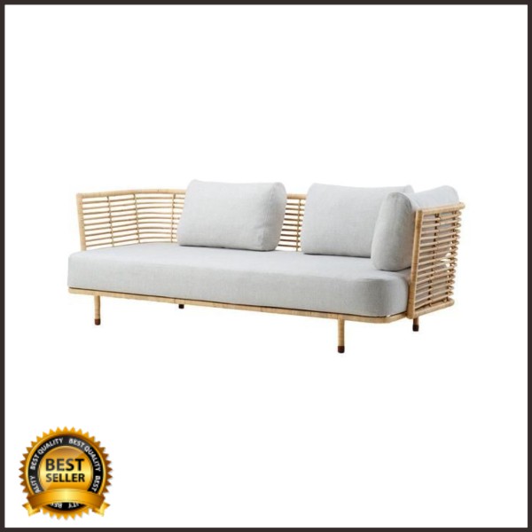 Sofa Rotan Dudukan Busa Empuk Sofa Model Terbaru