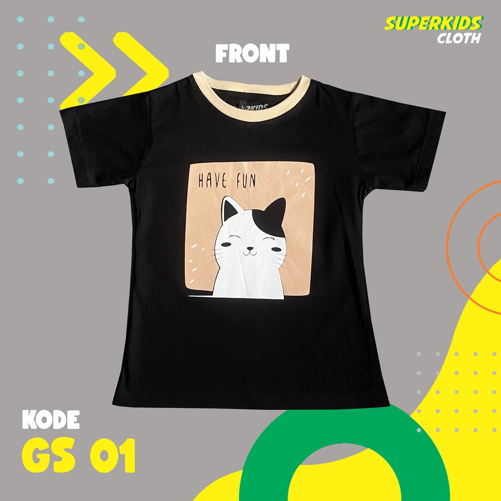 BAJU ANAK PEREMPUAN / KAOS ANAK PEREMPUAN / PAKAIAN ANAK CEWEK KAOS ANAK CEWEK LUCU MANIS IMUT CANTIK ECER GROSIR TERMURAH SUPERKIDS CLOTH 1 - 11 TAHUN