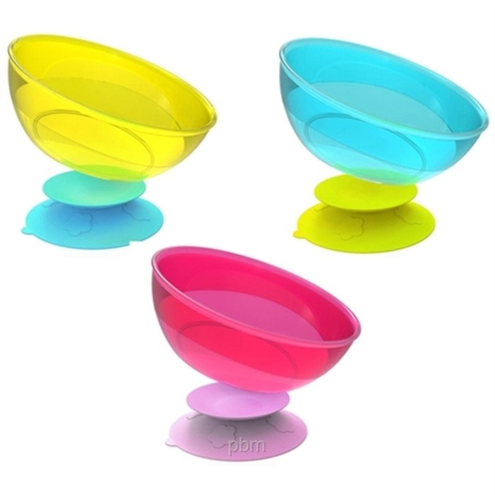 KIDSME Stay in Place with Bowl Mangkok Bayi Non Spill Suction Bowl Baby Weaning Bowl