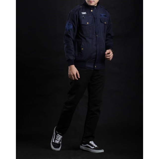 Jaket pria - Jaket bomber pria Trendy SENSOR Original - Jaket Pria NEW Outdoor Camvas Elegant