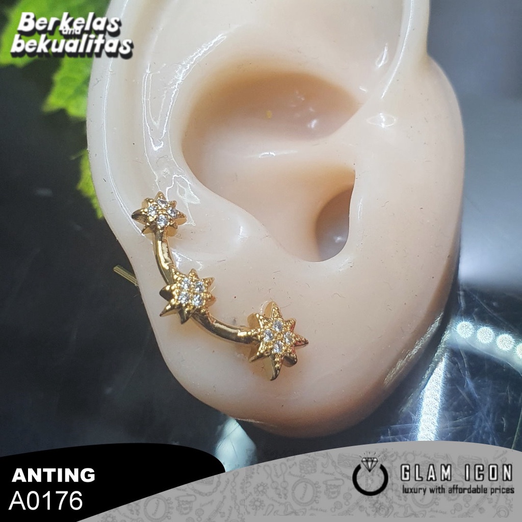 Anting  RambatBintang Baris A0176