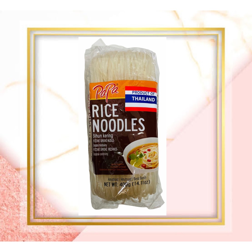 

PAPA Rice Noodles / Bihun Kering Thailand 400 Gram