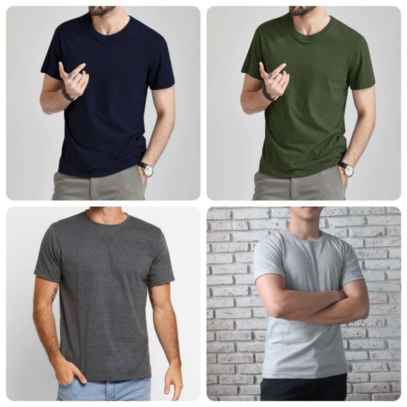 KAOS PE POLOS PRIA / Unisex /O-Neck/Kaos Polos Lengan Pendek/Kaos PE soft