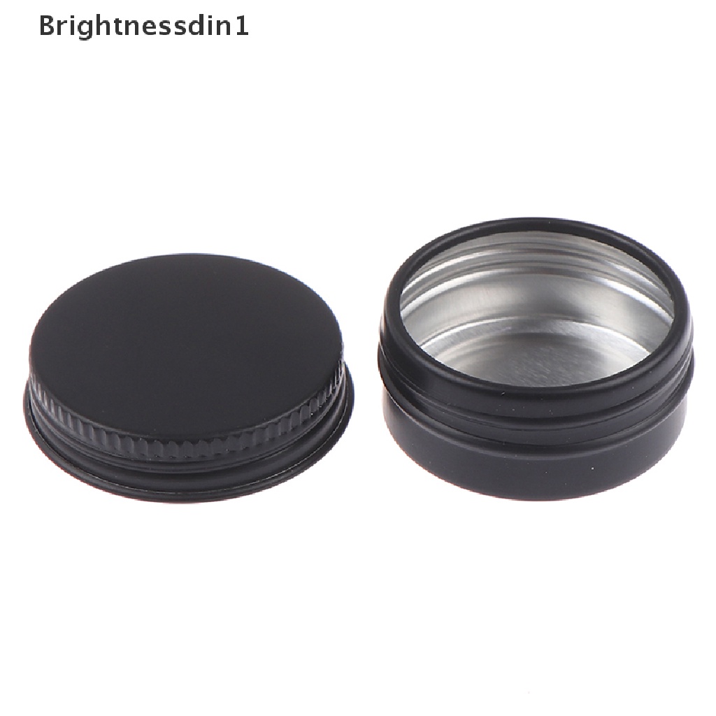 10 Pcs Jar Wadah Kosong Bahan Aluminum Untuk Lip Balm Lilin Kosmetik