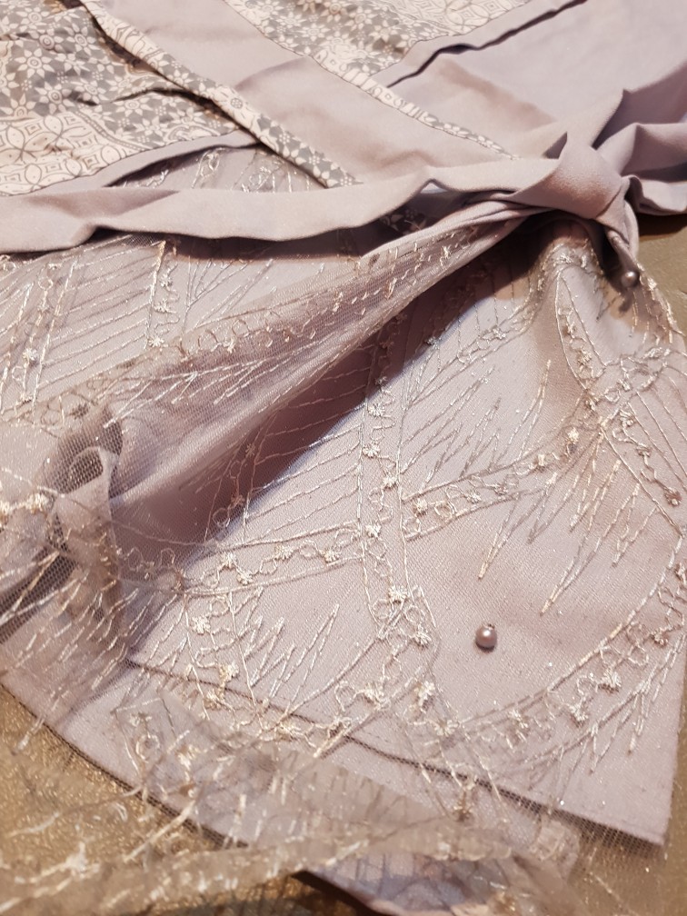 Batik Atasan Wanita Tey-17 Batik Wanita Asj Sa Hrb026 Kenongo Kemeja Tosca Pendek