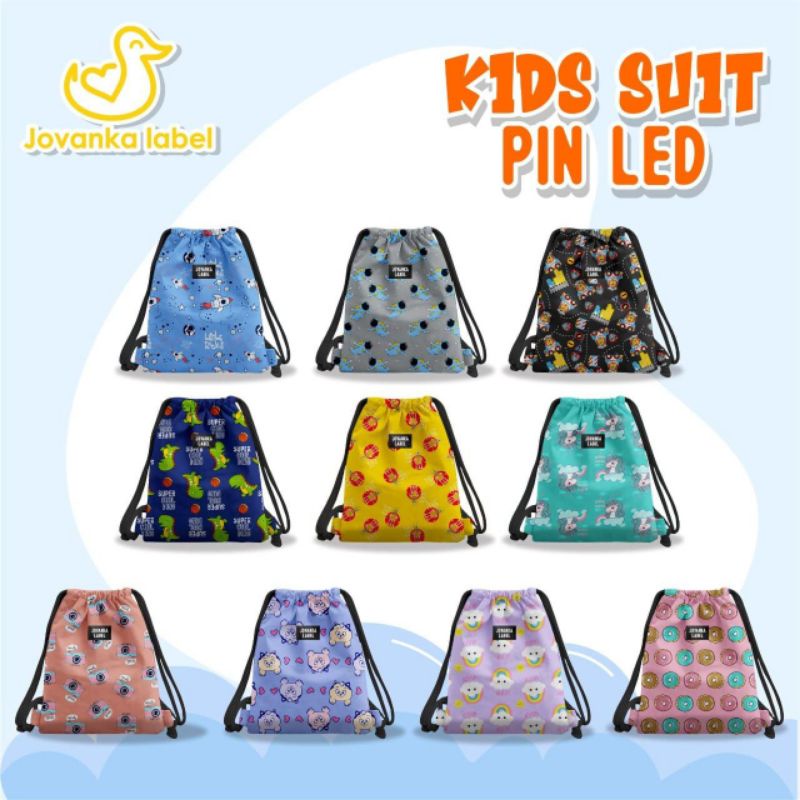 Afsheenastore Setelan Anak Set Kids Suit Pin Led By Jovanka