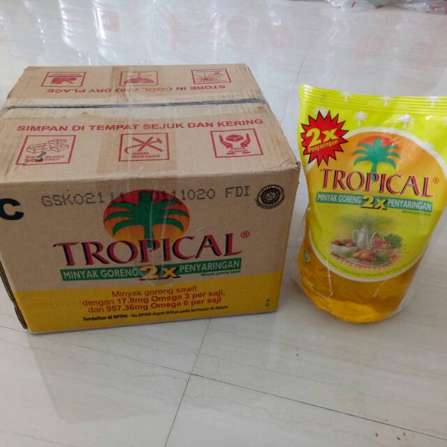 

Minyak goreng tropical 2L