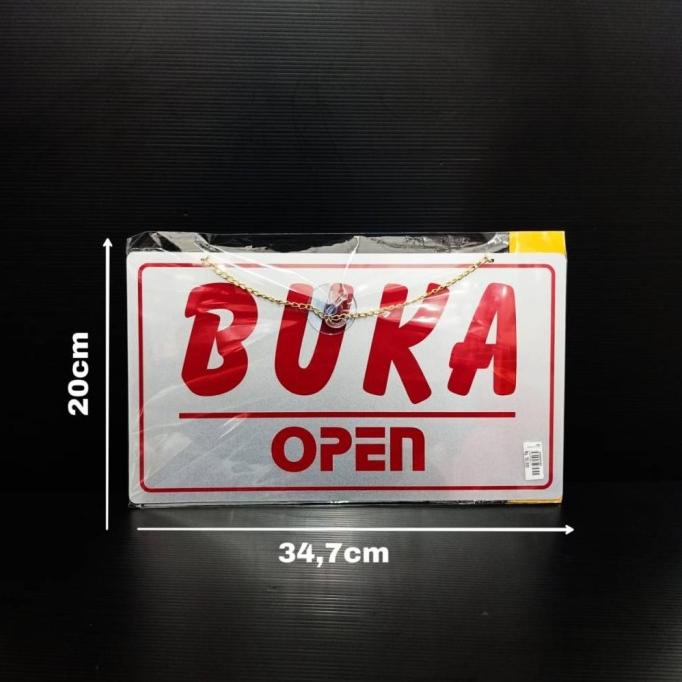 

ANDIENMALL.ID Acrylic MG Tulisan Buka/Tutup