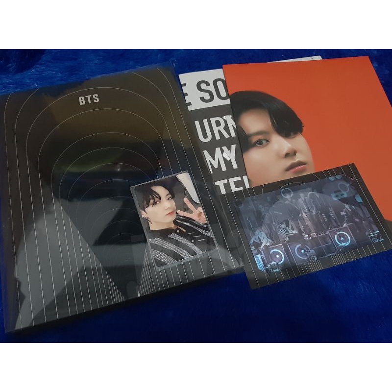 [READY] OFFICIAL PHOTOBOOK MAP OF THE SOUL ON:E CONCEPT BOOK ROUTE VER. PHOTOCARD JUNGKOOK JK JUNG K