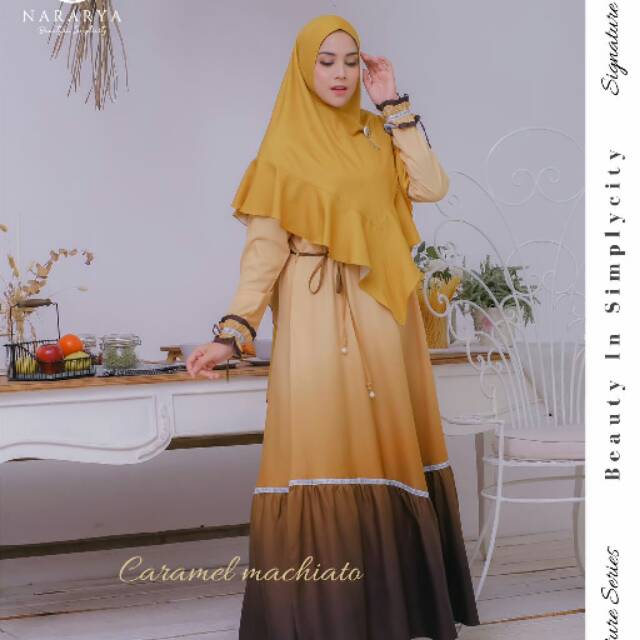 Gamis rainbow Nararya