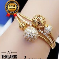 Xuping gelang lapis emas 24k 2911