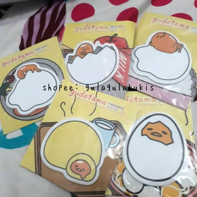 

[READY] Gudetama Sticky Notes