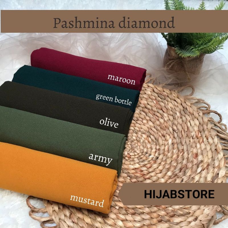 JILBAB PASHMINA SABYAN PASMINA DIAMOND PREMIUM UK180X75CM ITALIANO